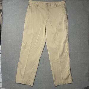 Nike Golf Pants 33x29 M Tan Dri-Fit Men's Performance Pants